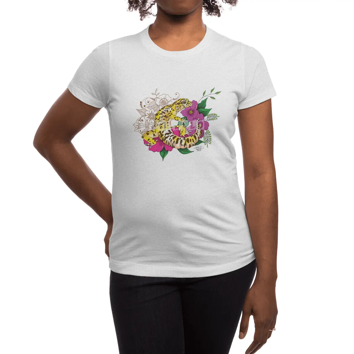 Leopard Gecko Spor T-Shirt