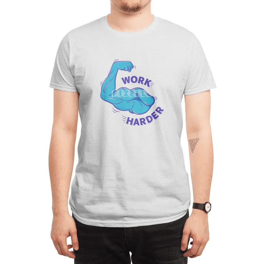 Work Harder Spor T-Shirt