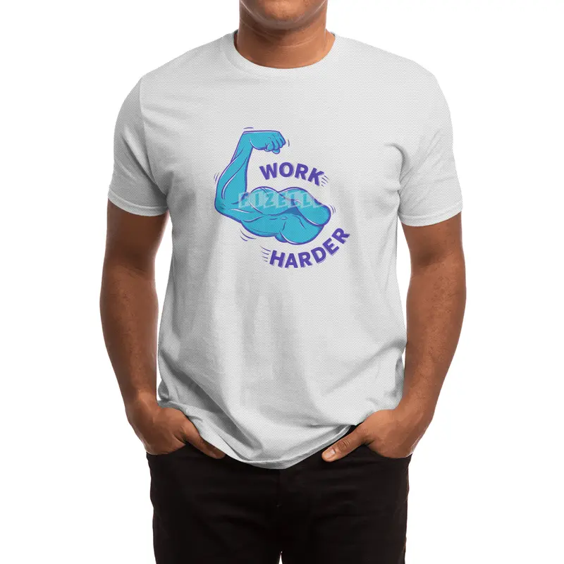Work Harder Spor T-Shirt