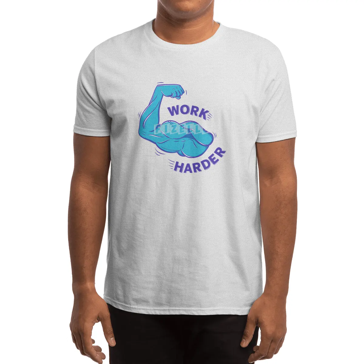 Work Harder Spor T-Shirt