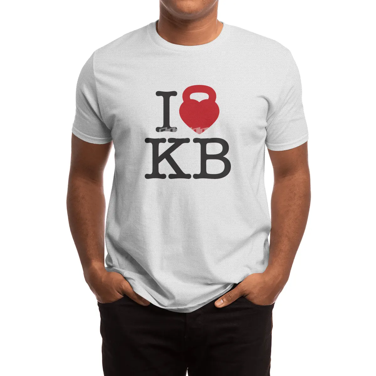 I Heart My Kettle Bell Spor T-Shirt