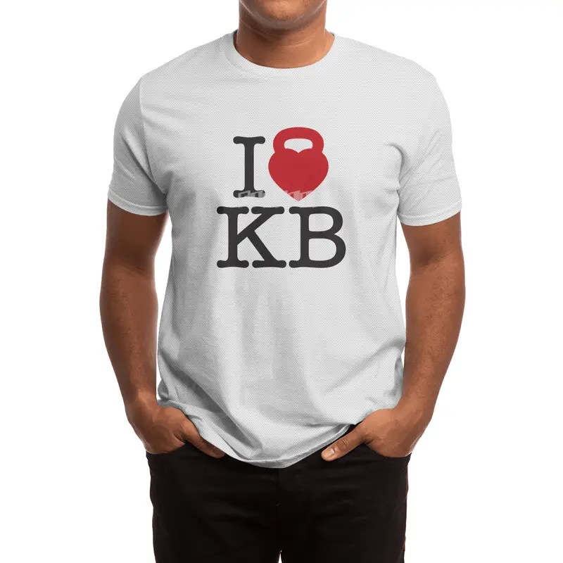 I Heart My Kettle Bell Spor T-Shirt