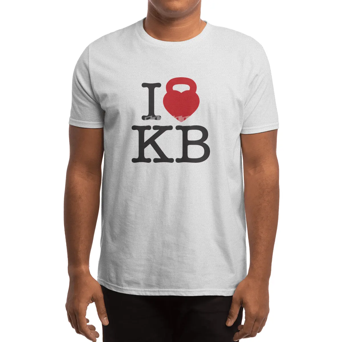 I Heart My Kettle Bell Spor T-Shirt