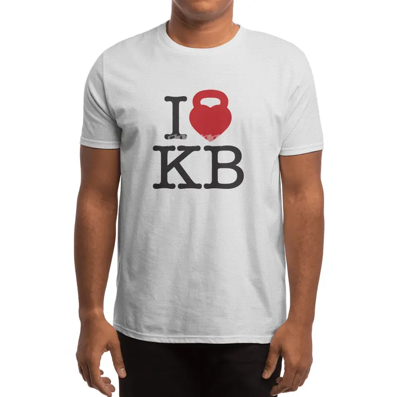 I Heart My Kettle Bell Spor T-Shirt