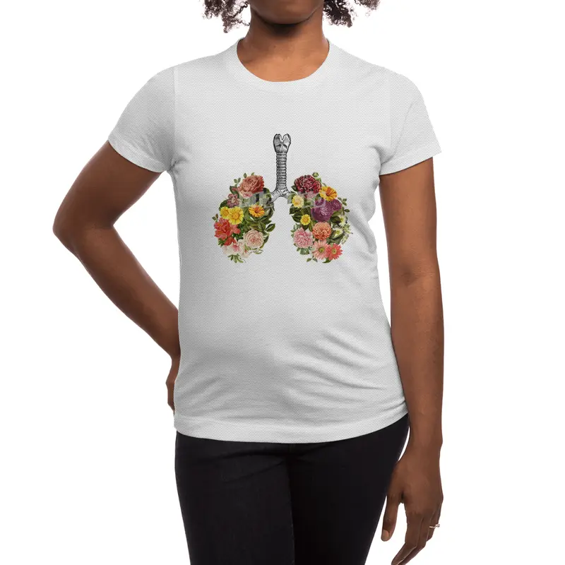 Breathing Spring Flower Lungs Spor T-Shirt