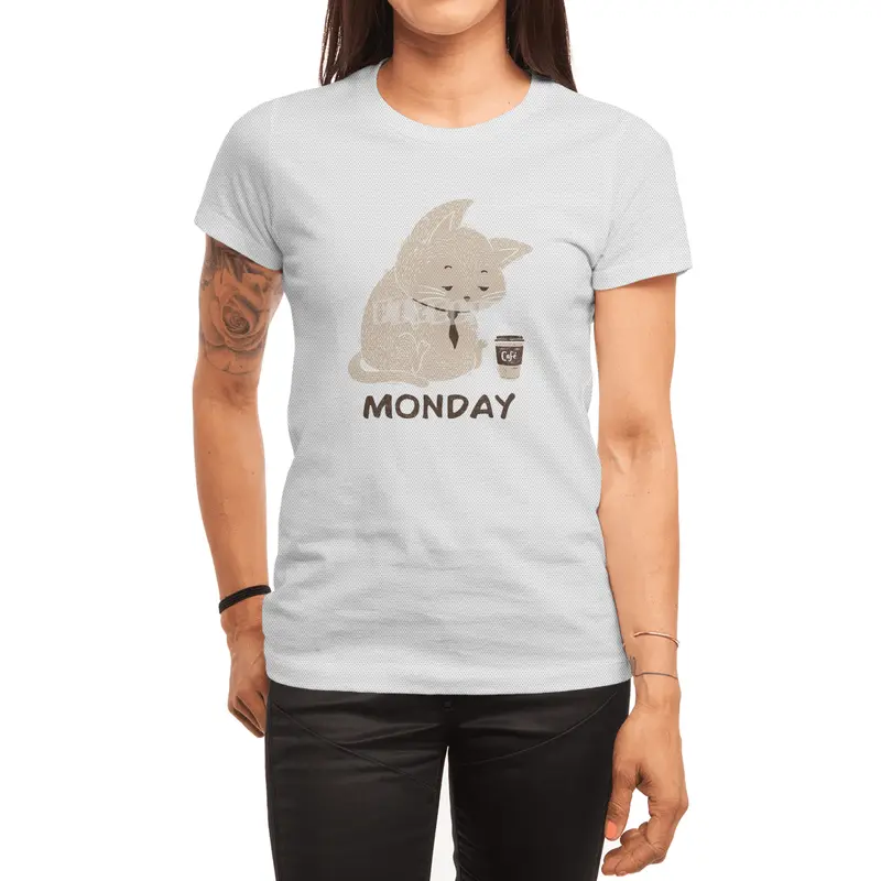 Monday Cat Spor T-Shirt