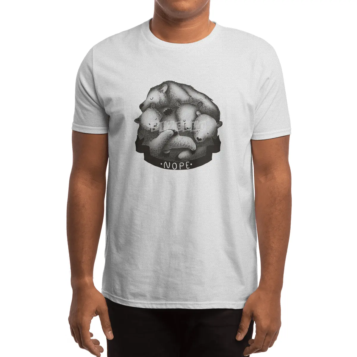 Nope Spor T-Shirt