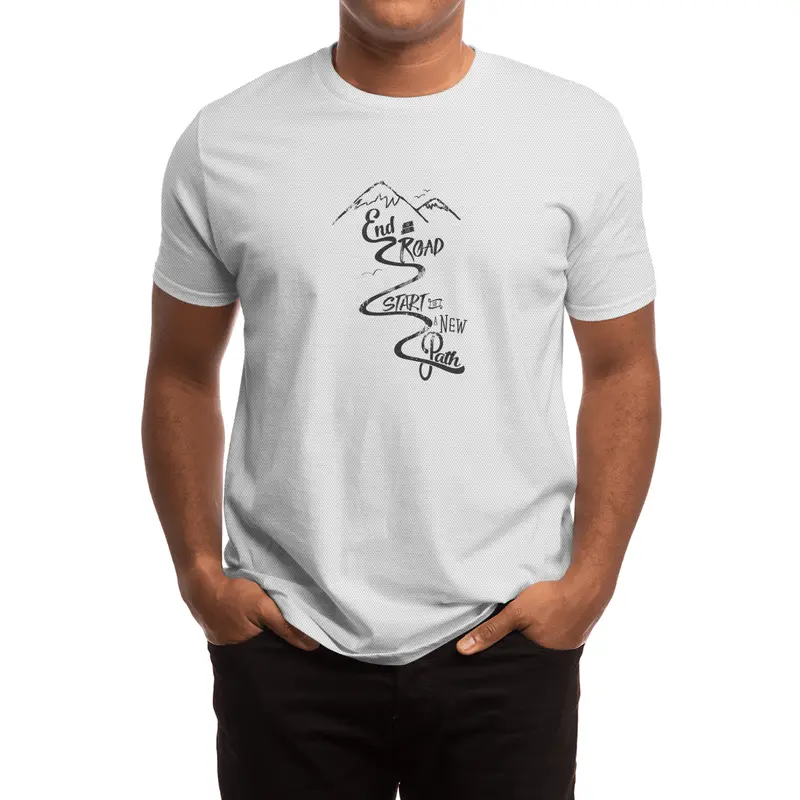 End of the Road Journey Adventure Spor T-Shirt