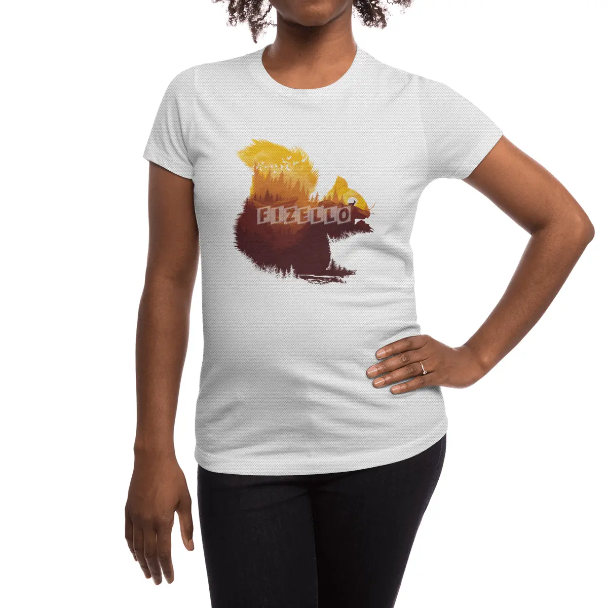 Be a little wild Spor T-Shirt