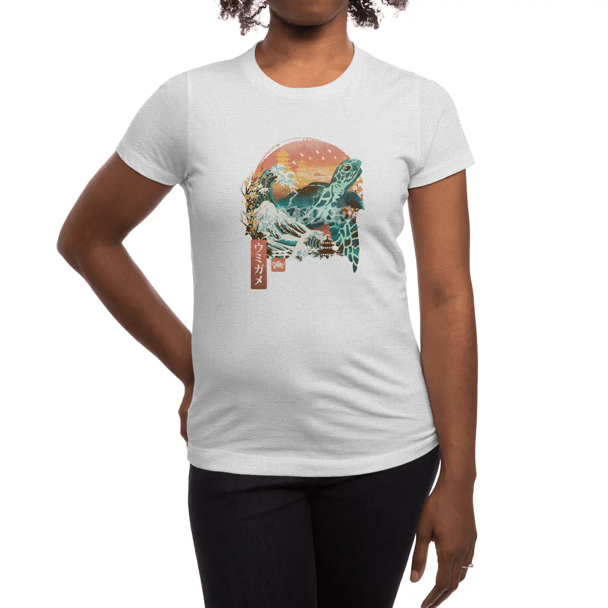 Kame Landscape Spor T-Shirt