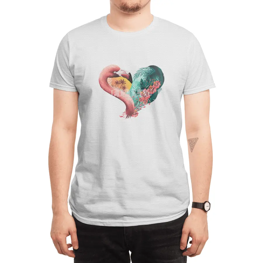 Tropical Love Spor T-Shirt