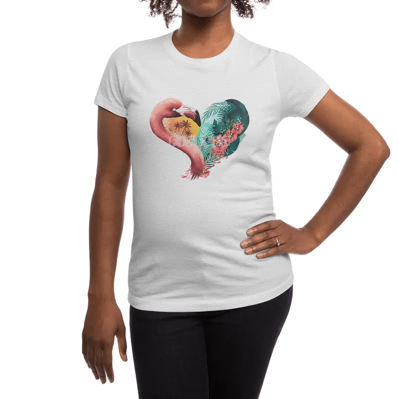 Tropical Love Spor T-Shirt