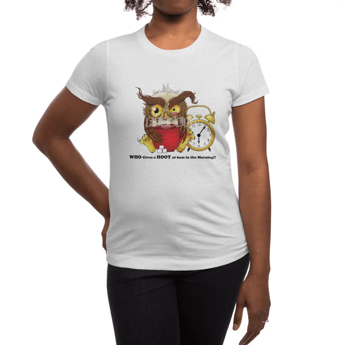 Who gives a HOOT!! Spor T-Shirt