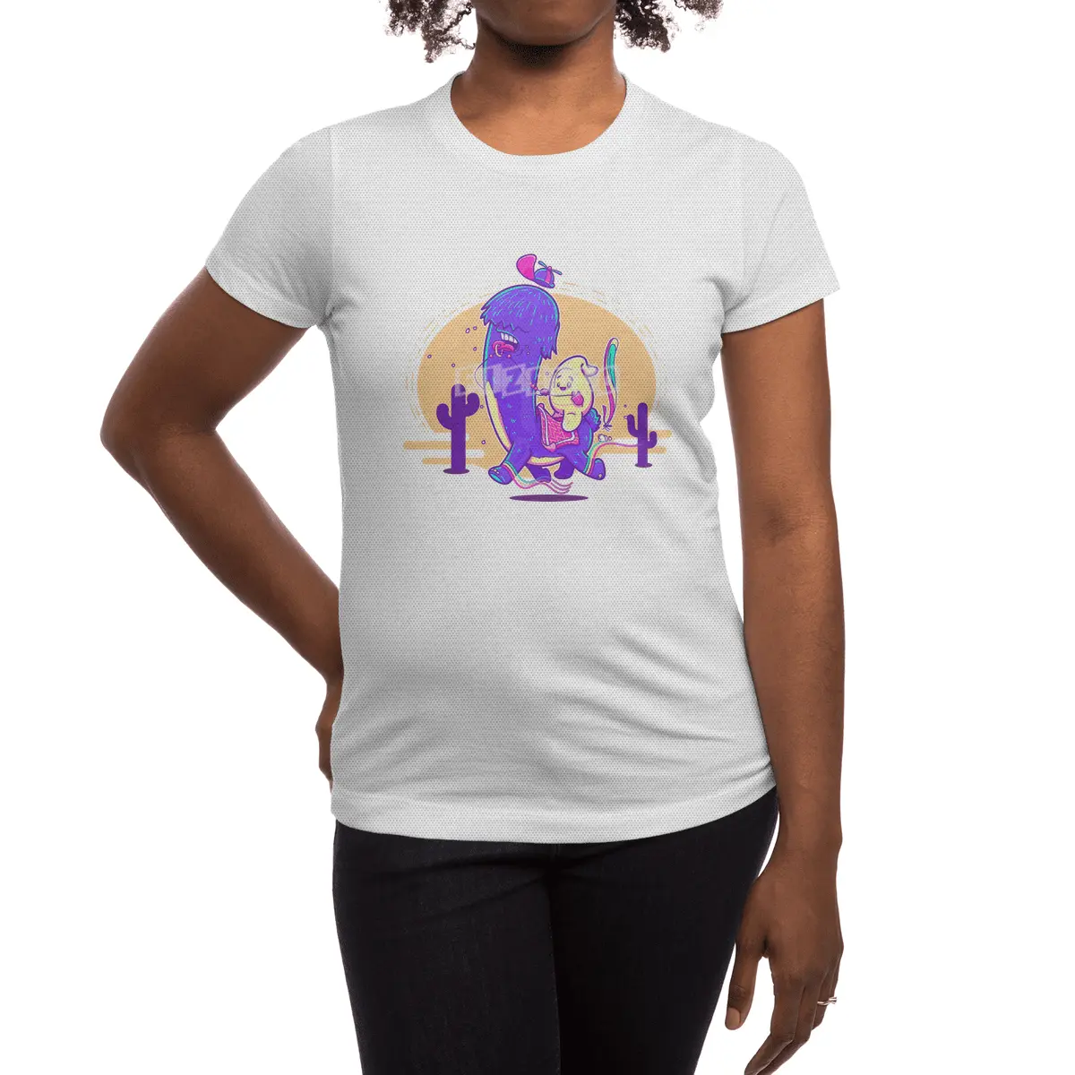 Just lama, no drama! Spor T-Shirt
