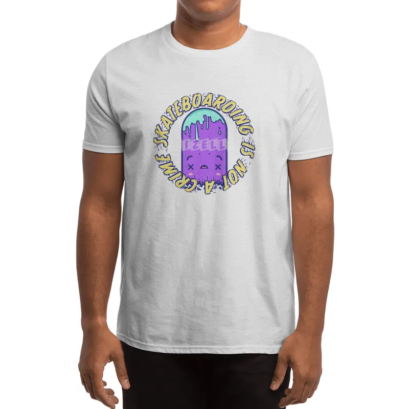 Skateboarding Is Not A Crime – Destruction Spor T-Shirt