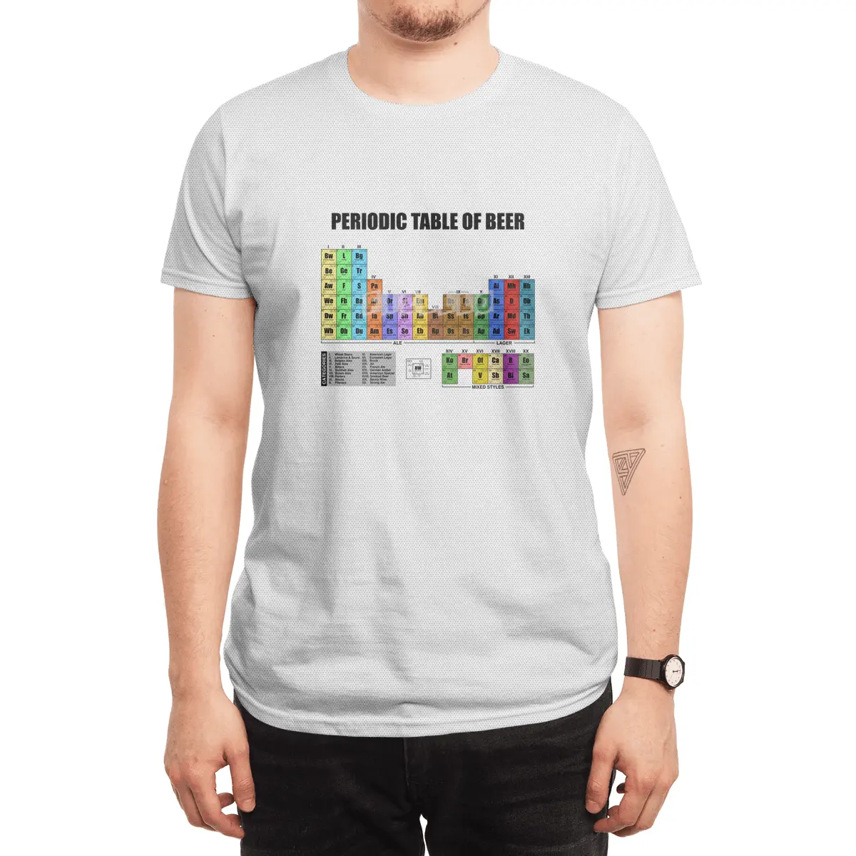 Periodic Table of Beer - New Spor T-Shirt