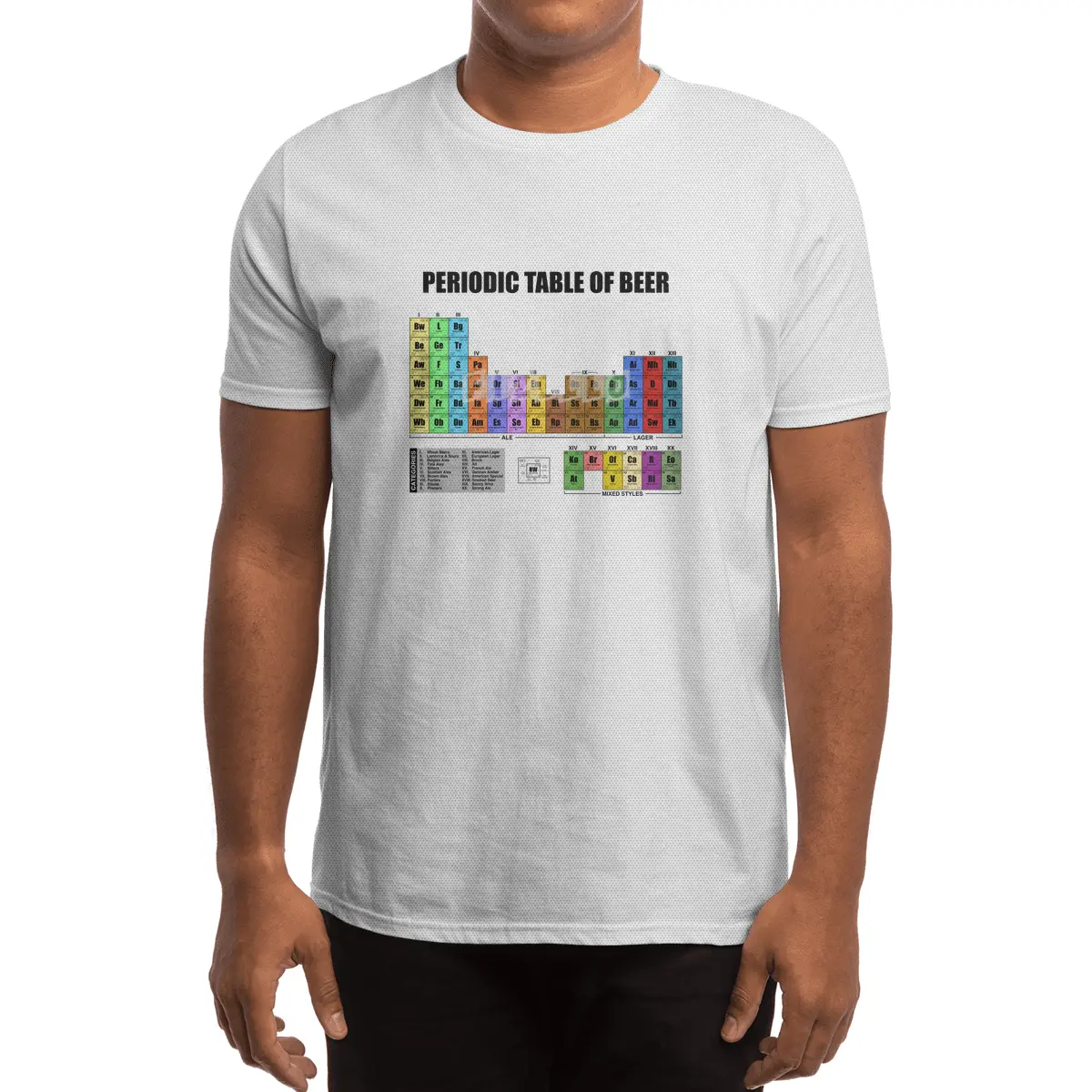 Periodic Table of Beer - New Spor T-Shirt