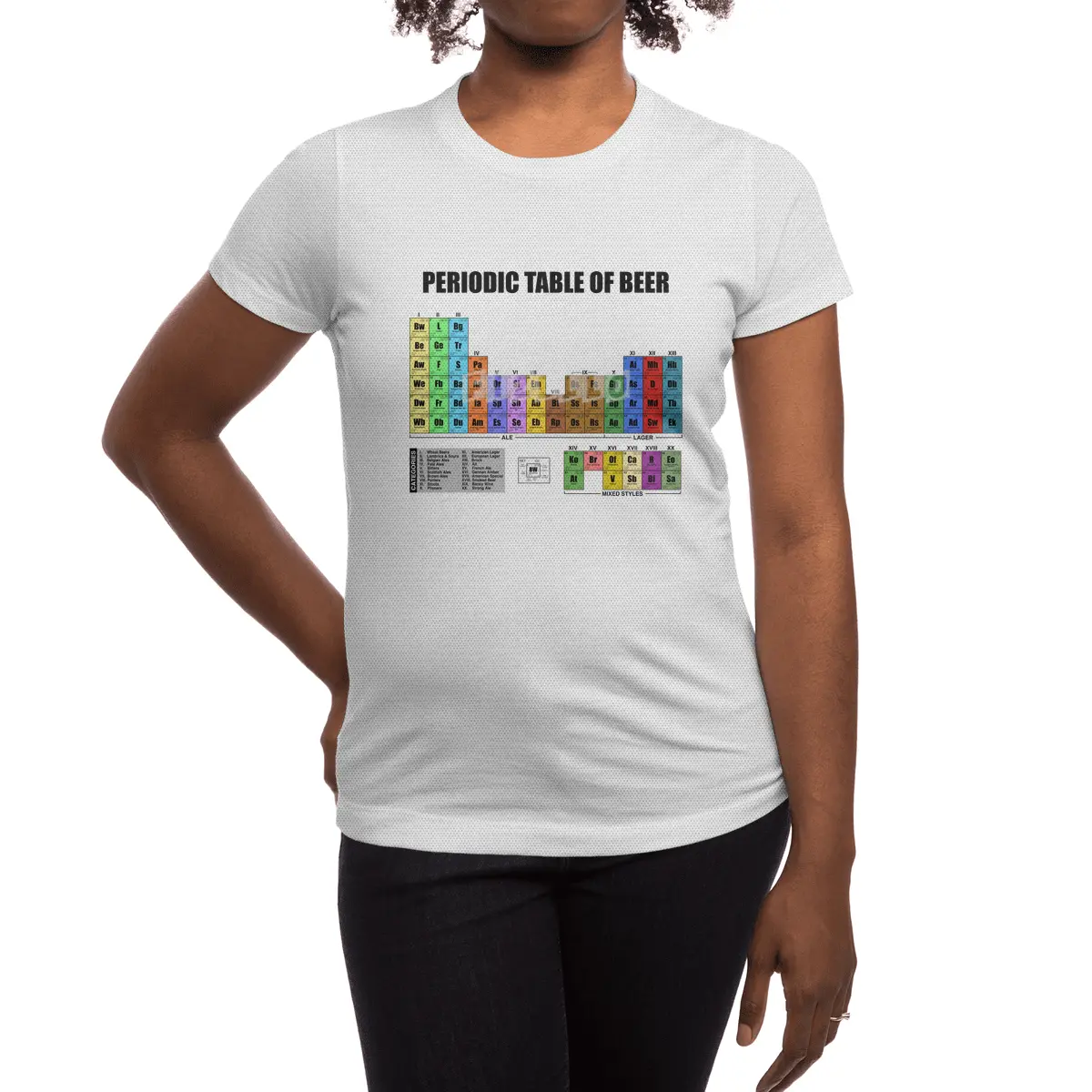 Periodic Table of Beer - New Spor T-Shirt