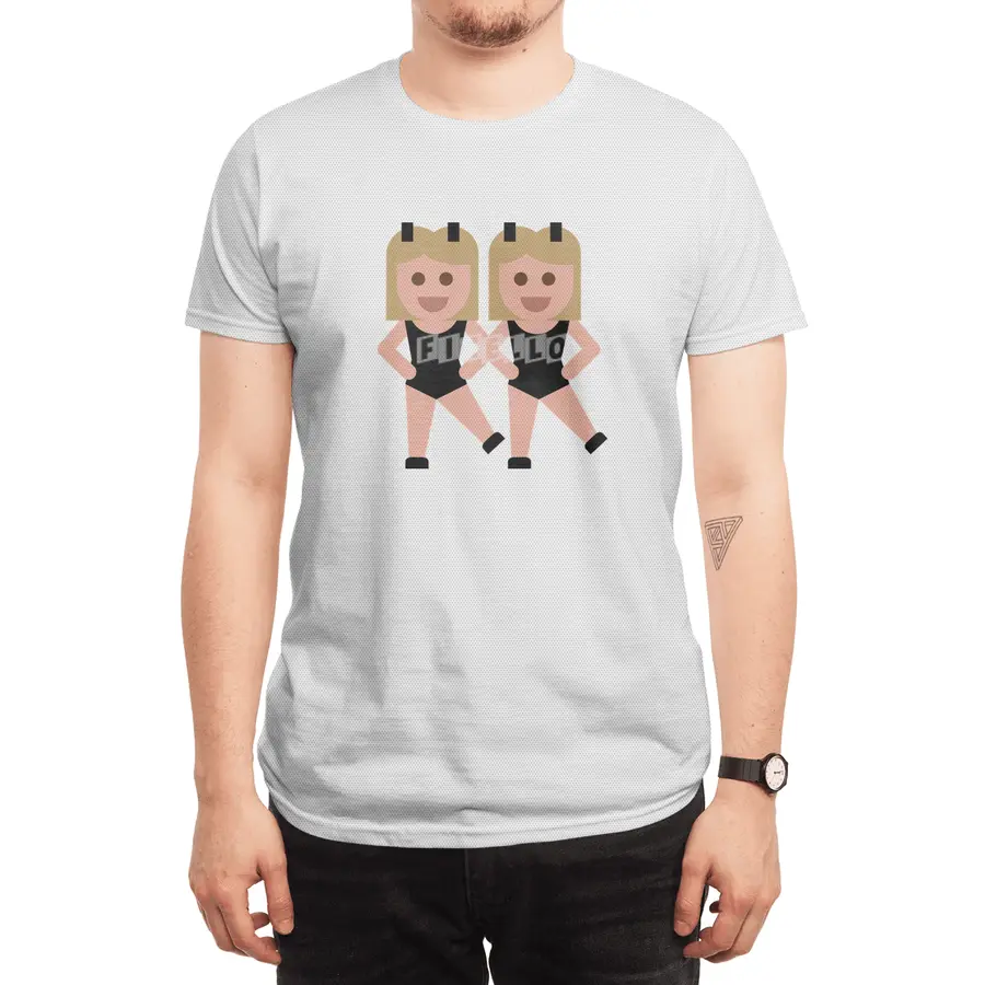 Woman With Bunny Ears Spor T-Shirt