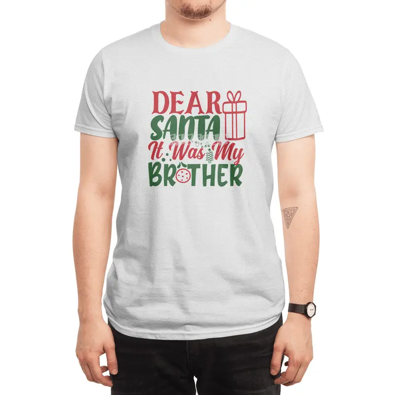 Beautiful Dear Santa It Was My Brother Spor T-Shirt