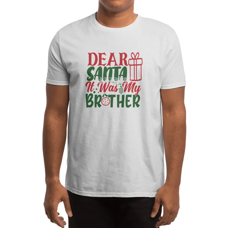 Beautiful Dear Santa It Was My Brother Spor T-Shirt