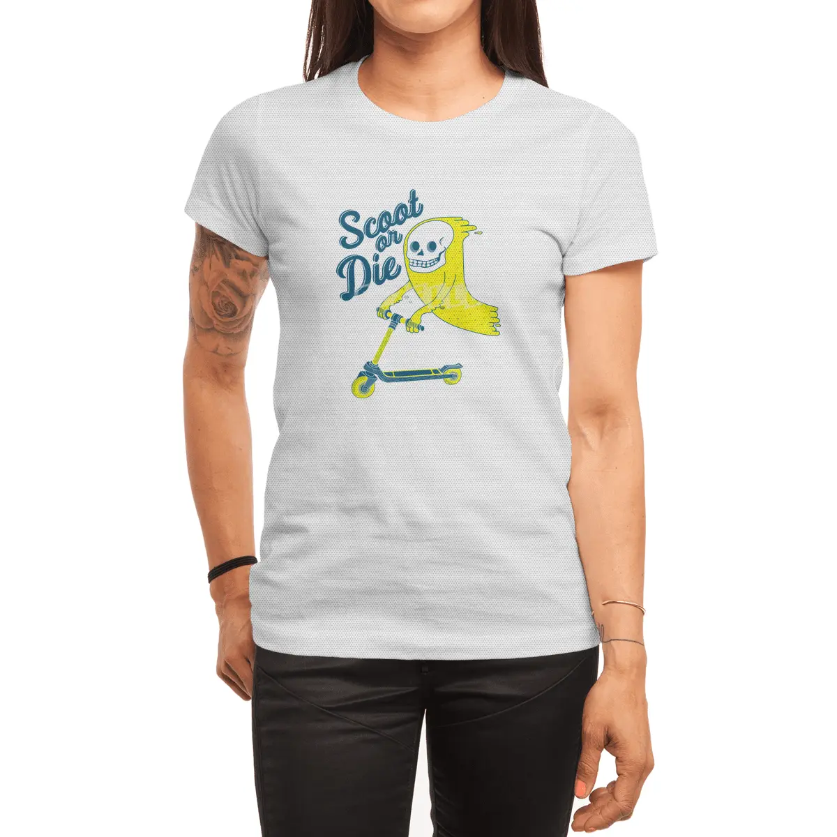 Scoot Or Die Spor T-Shirt
