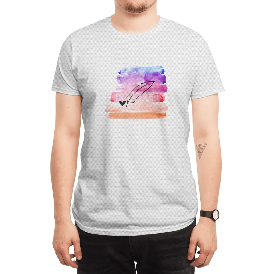 Coloured Ink Spor T-Shirt