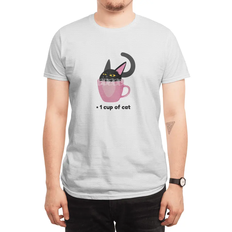 1 Cup Of Cat Spor T-Shirt
