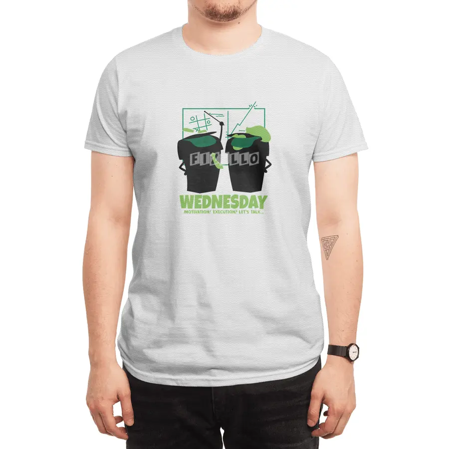 Wednesday-talk or act, motivation vs execution? Spor T-Shirt