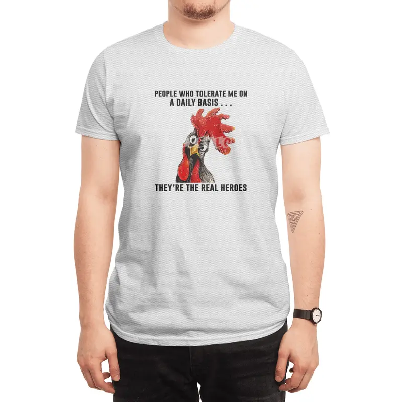 PEOPLE WHO TOLERATE ME ON A DAILY BASIS Chicken Spor T-Shirt