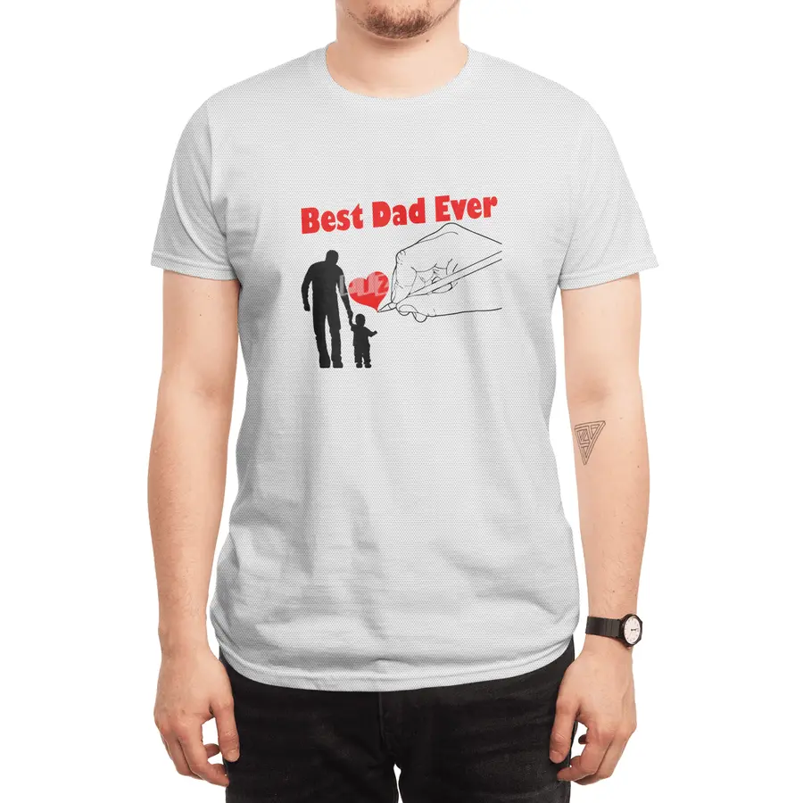 Best  Dad Ever Spor T-Shirt
