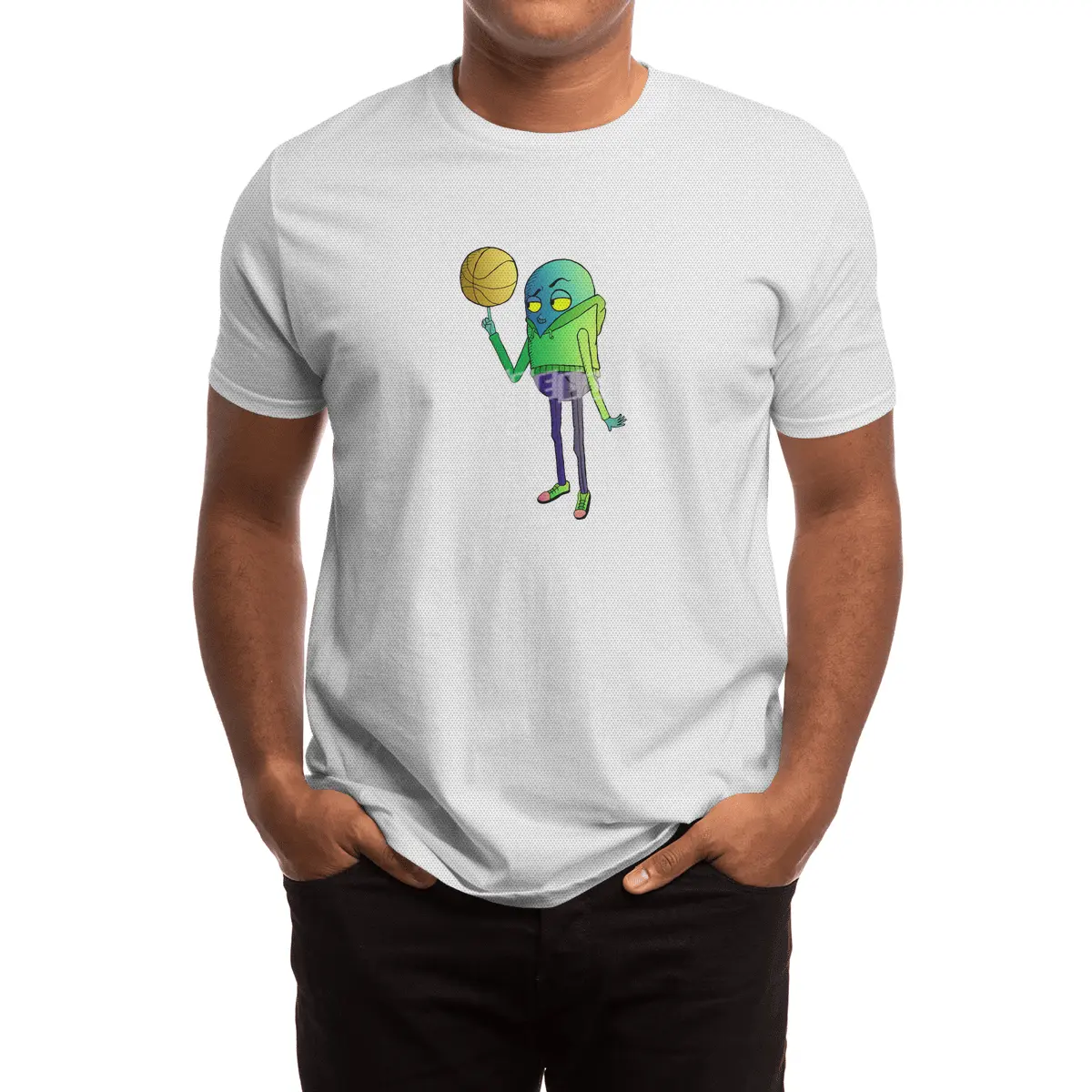 bored basketball player Spor T-Shirt