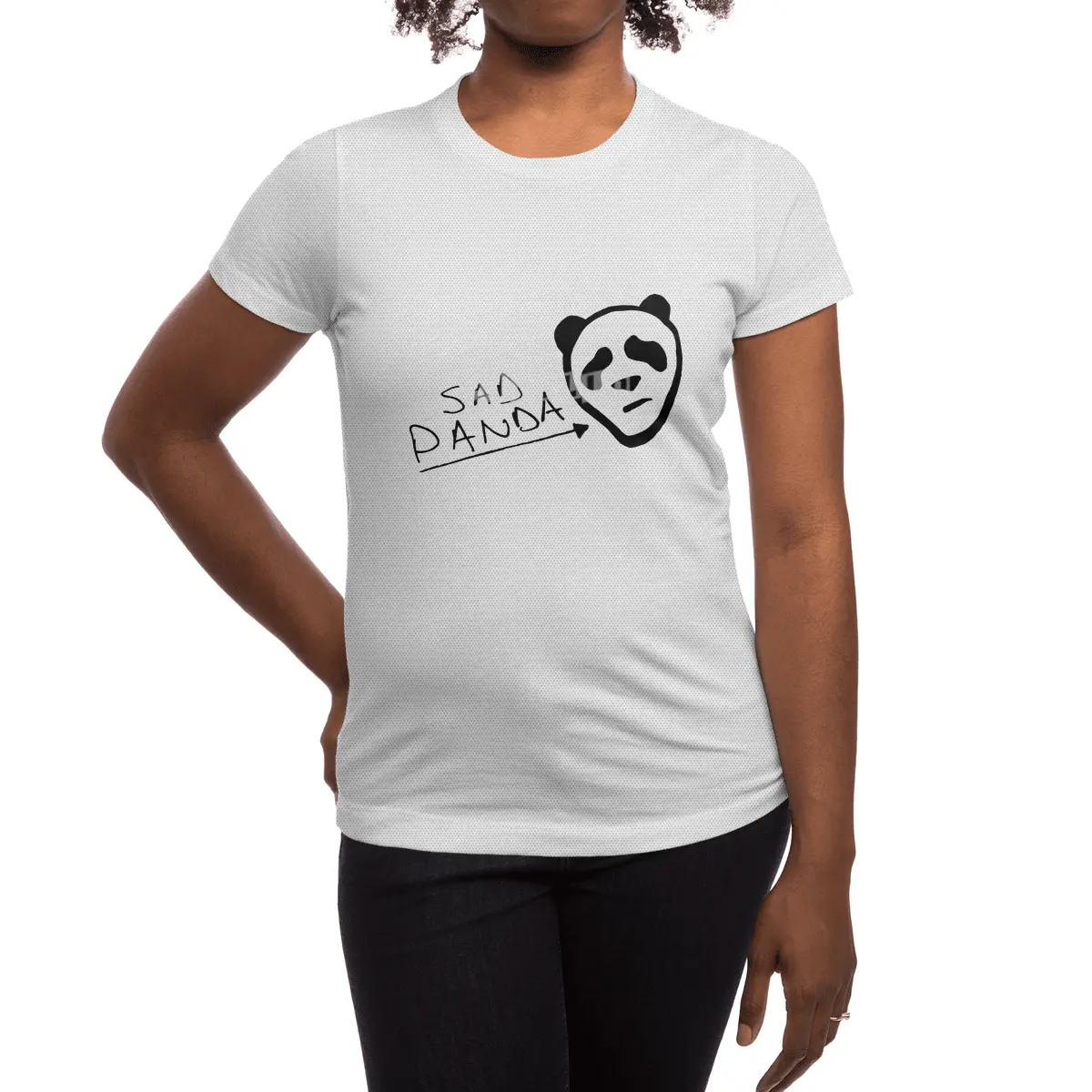Sad Panda Spor T-Shirt