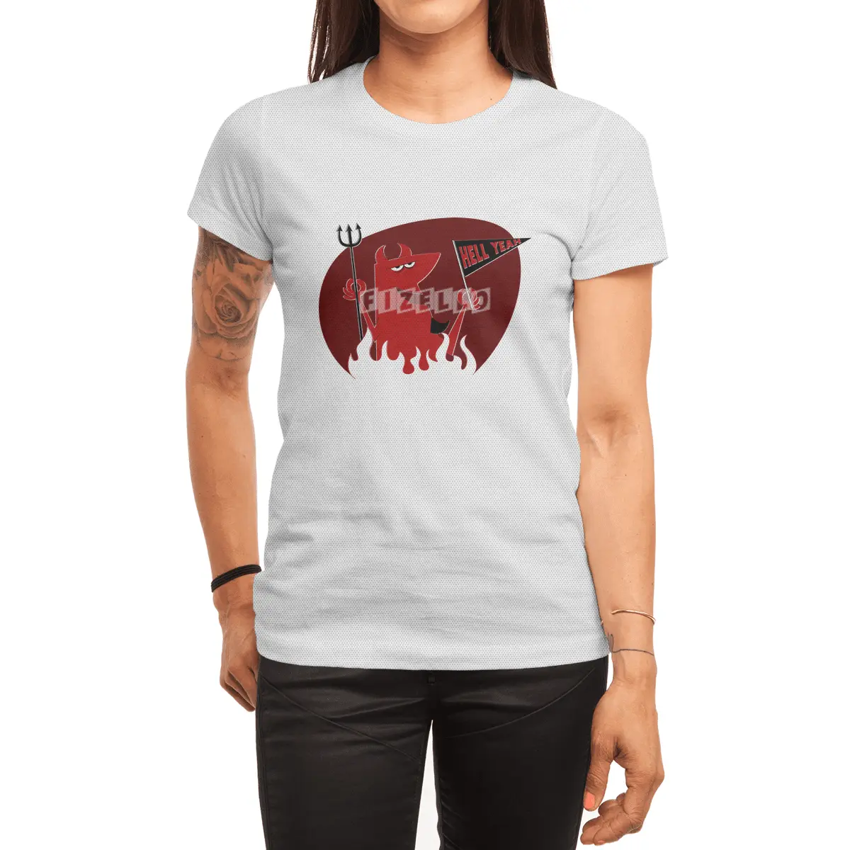 hell yeah! Spor T-Shirt