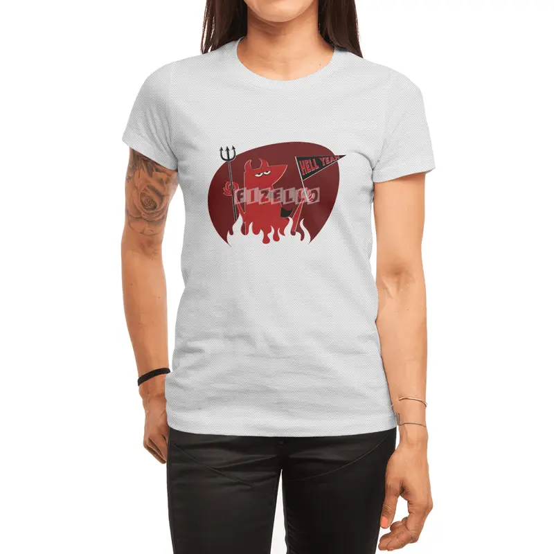 hell yeah! Spor T-Shirt