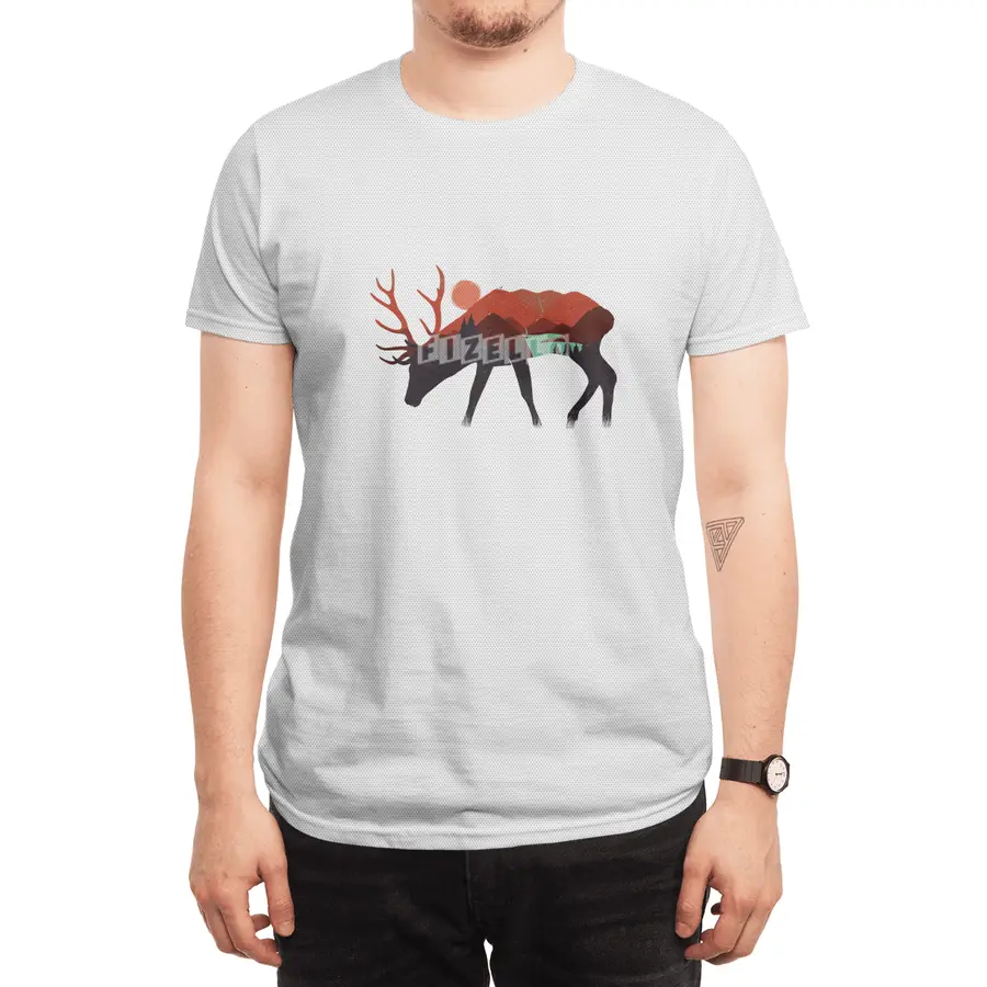 stay wild, deer Spor T-Shirt