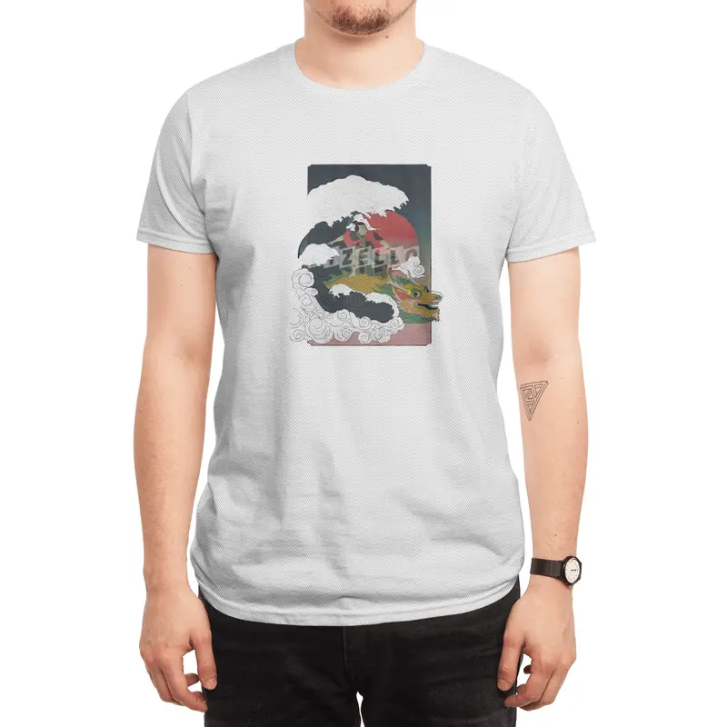 Surfing samurai Spor T-Shirt