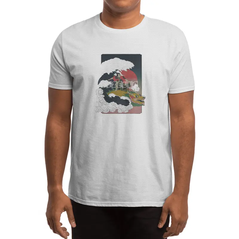 Surfing samurai Spor T-Shirt