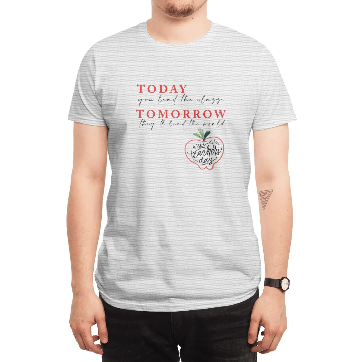 World Teacher's Day Spor T-Shirt