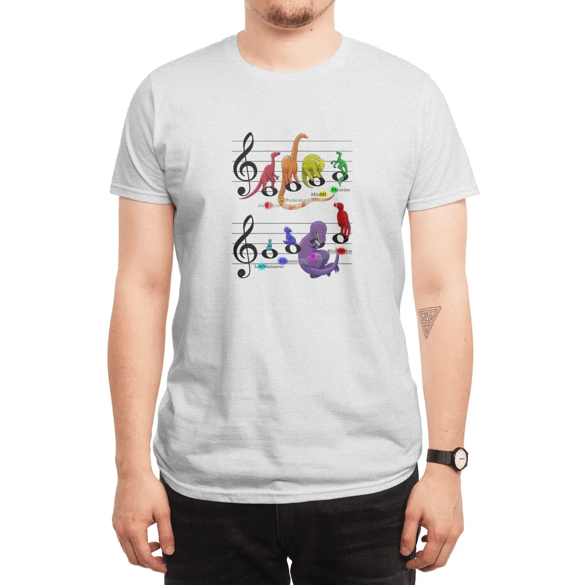 Dinosaur Scales Spor T-Shirt