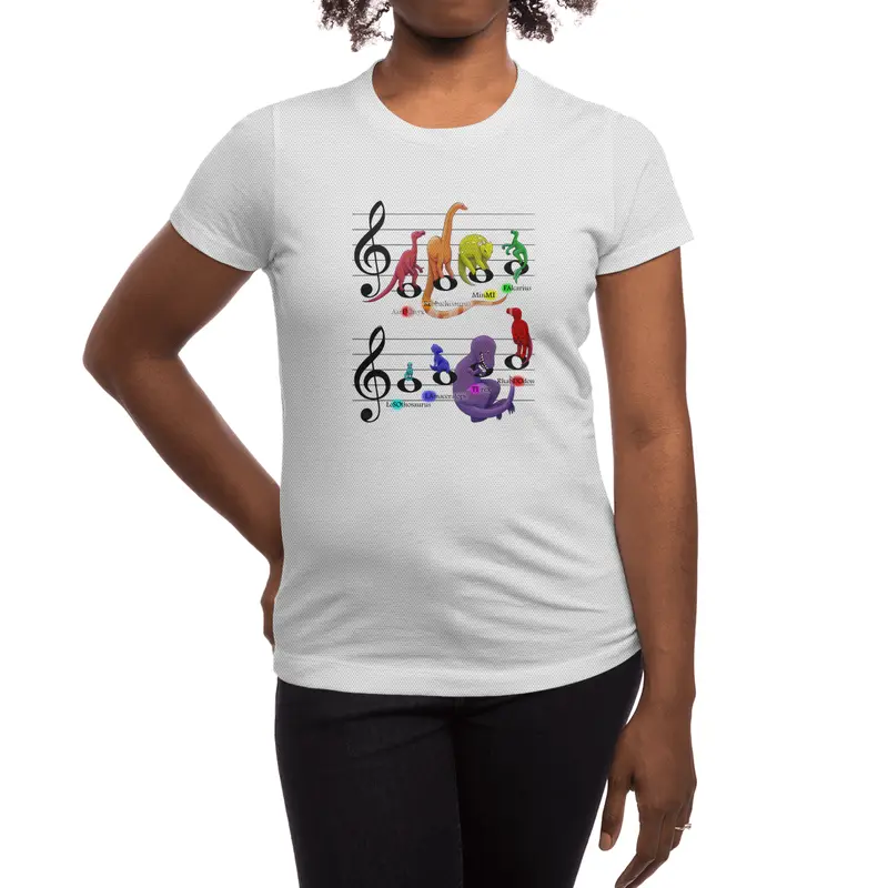 Dinosaur Scales Spor T-Shirt