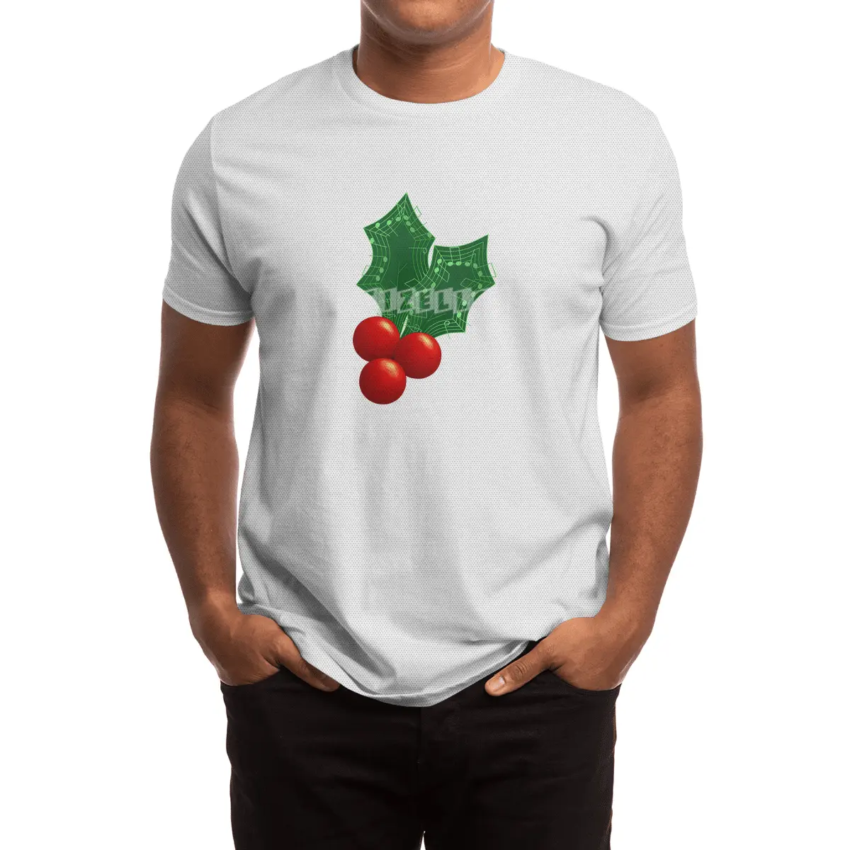 Musical Holly Spor T-Shirt