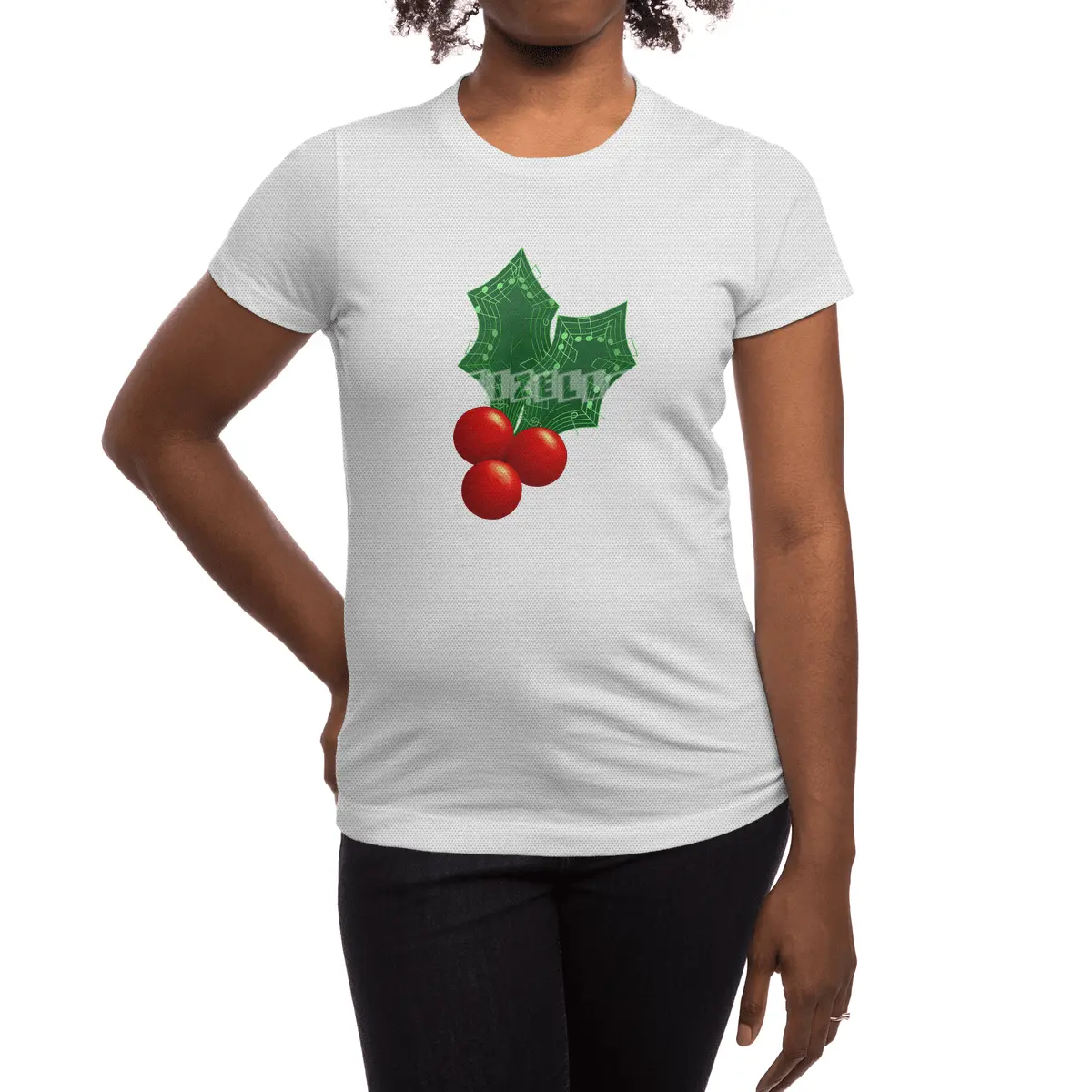 Musical Holly Spor T-Shirt