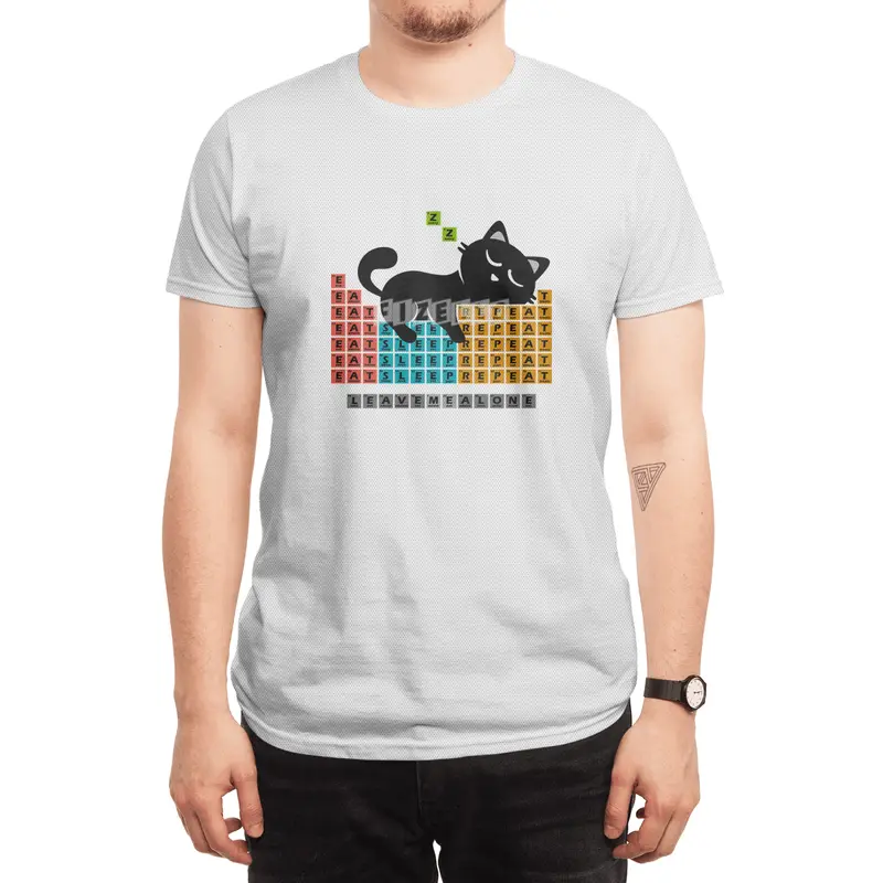 Cat Periodic Table Spor T-Shirt