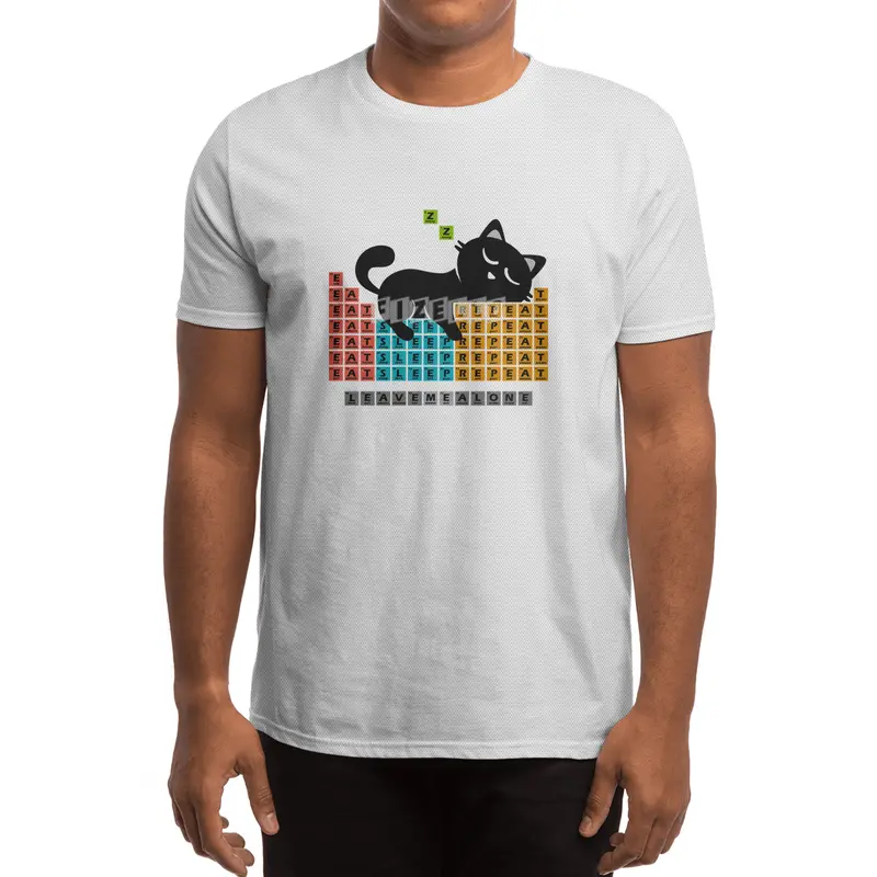 Cat Periodic Table Spor T-Shirt
