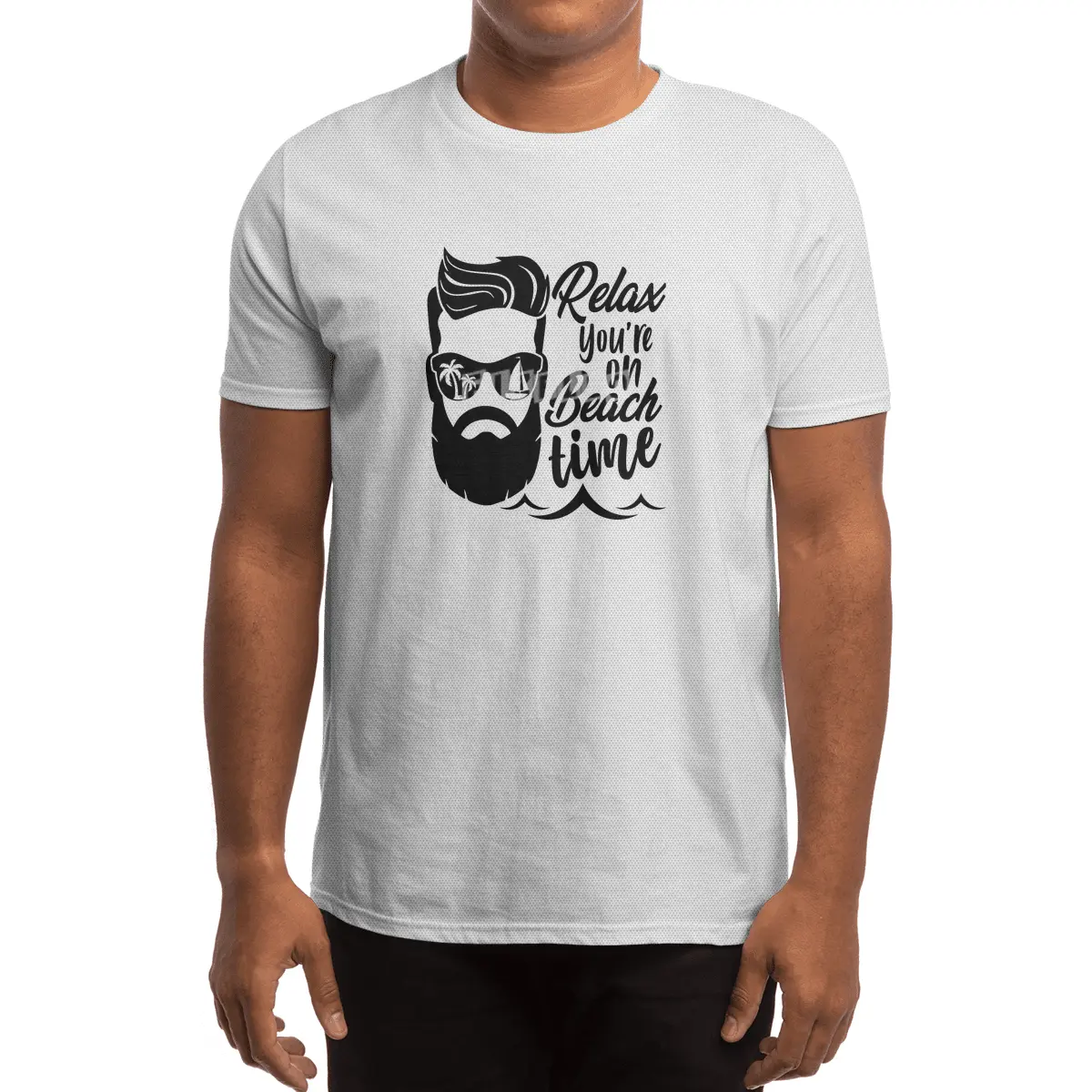 Relax You're on Beach Time Spor T-Shirt