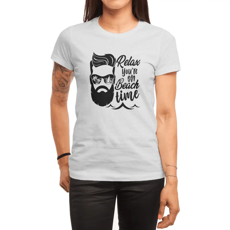 Relax You're on Beach Time Spor T-Shirt