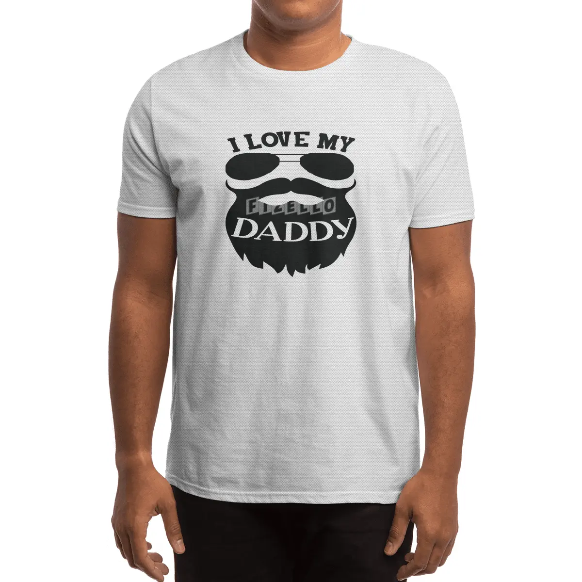 I Love My Daddy Spor T-Shirt