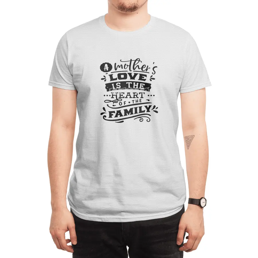 A Mother's Love is the Heart of Family Spor T-Shirt