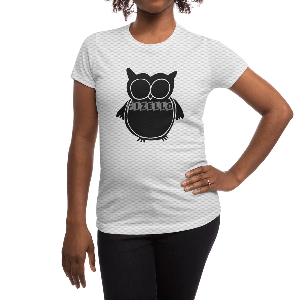 African Grass-Owl Spor T-Shirt